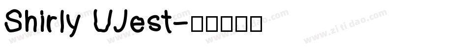 Shirly UJest字体转换